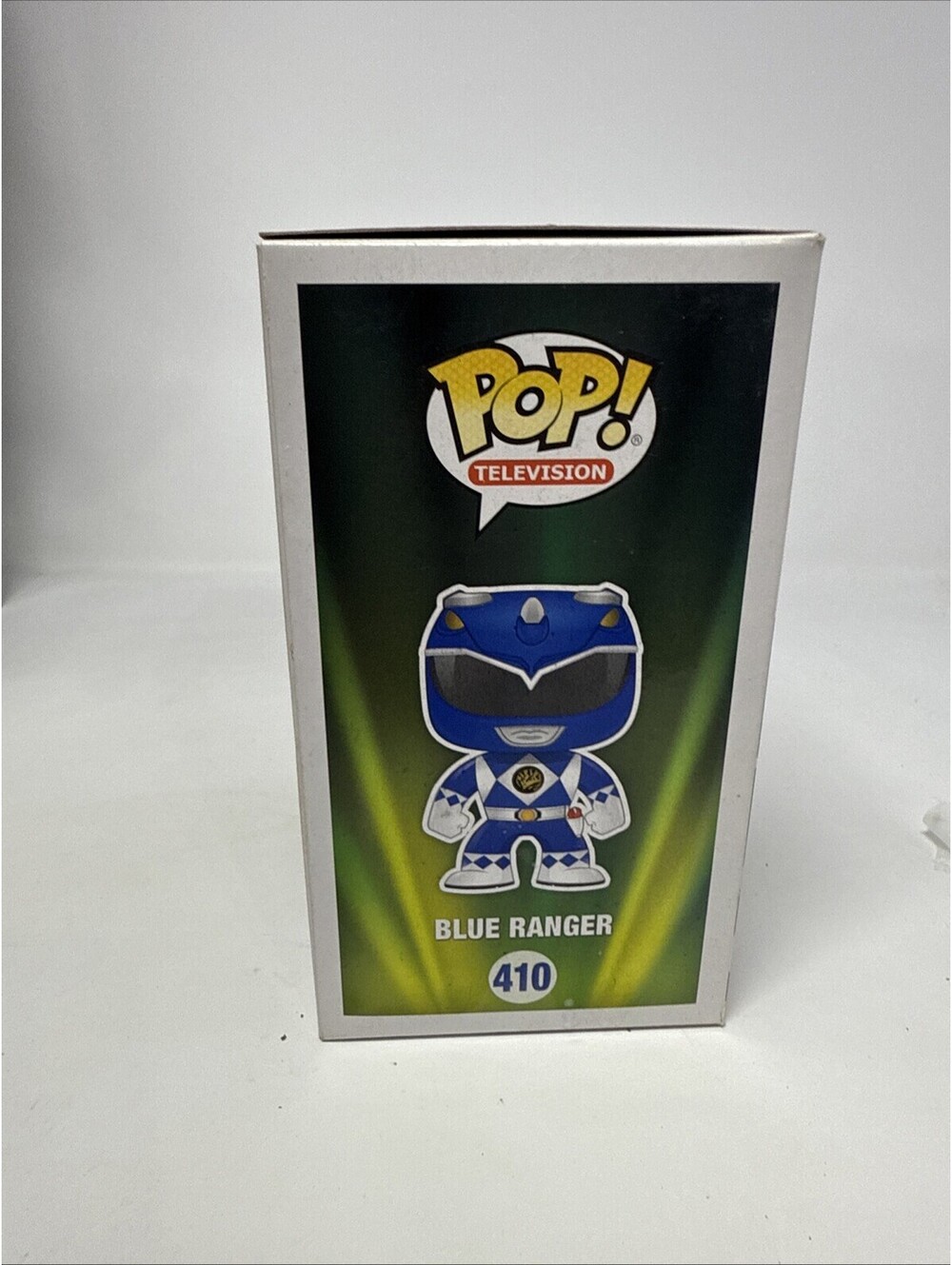 Funko Pop! Power Rangers Blue Ranger #410 Morphing GameStop - Picture 5 of 6